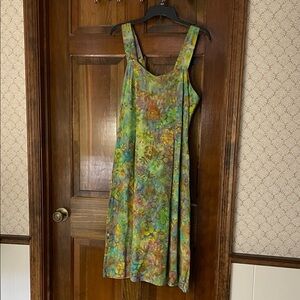 Bali Batiks floral dress, size M, excellent condition